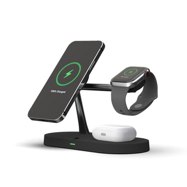EFM FLUX 4-in-1 Charging Dock with 42W Wall Charger - Charcoal